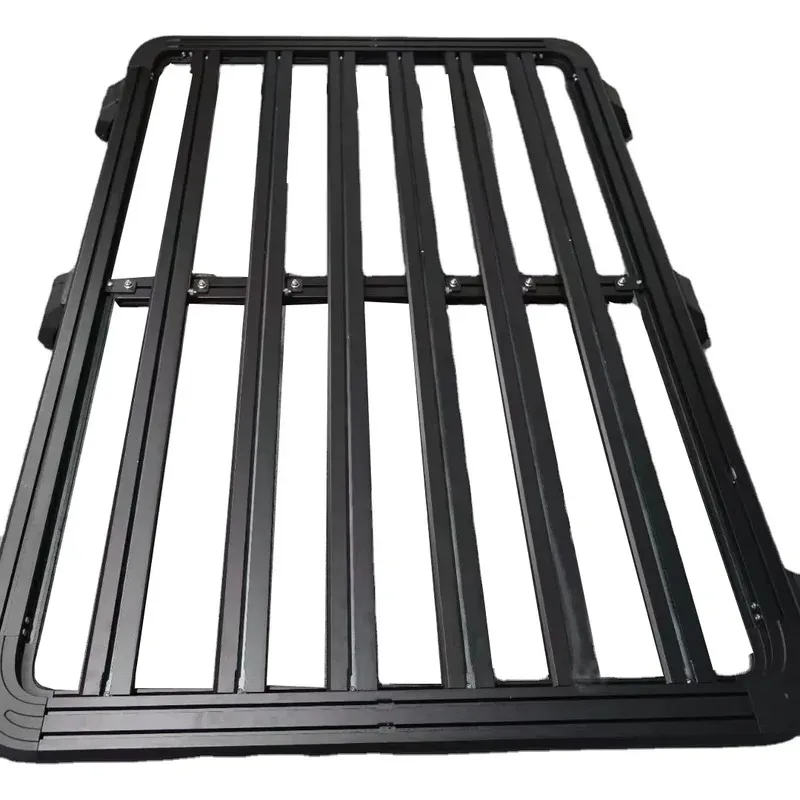 

Hign Quality Aluminum Roof Rack Lage With 4X4 Logo For Hilux Vigo 4X4
