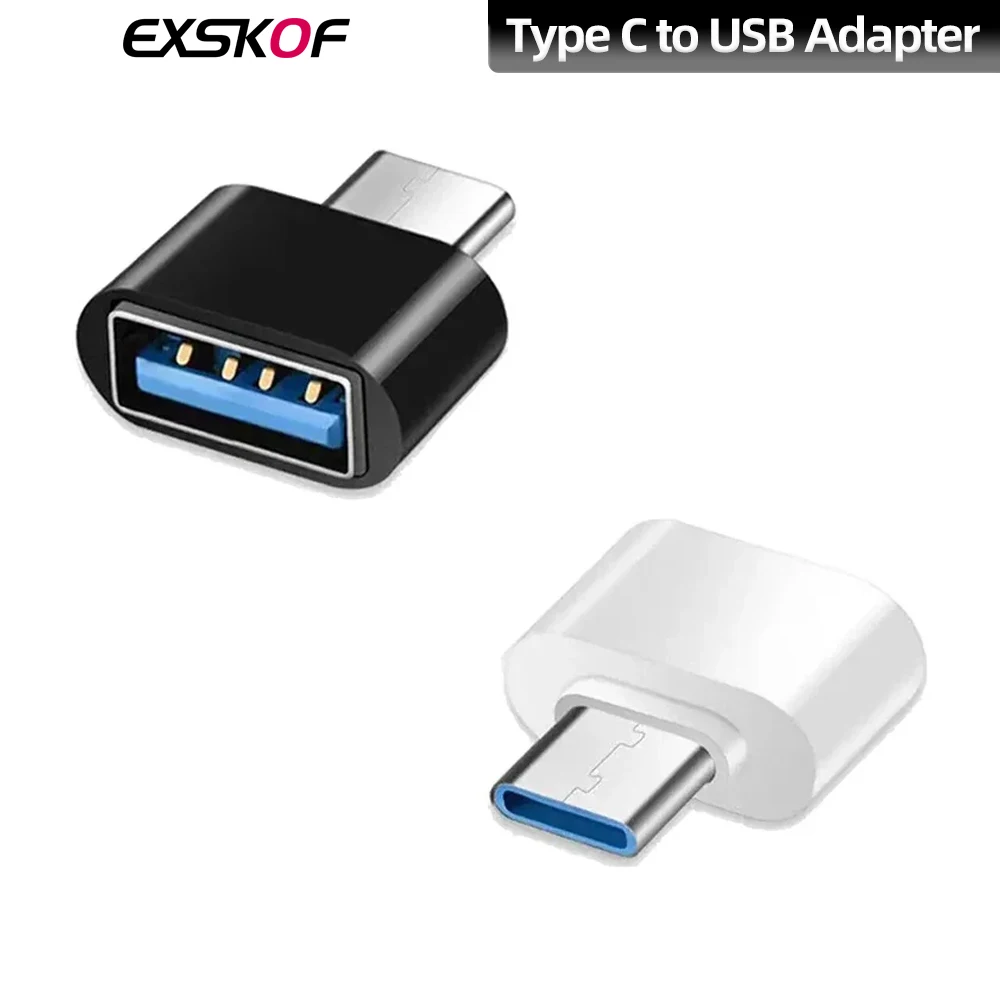 Type C to USB Adapter Data Connector 3.0 USB-C 3.1 Male OTG A Female For MacBook Pro iPad Mini 6/Pro MacBook Air Type C Devices