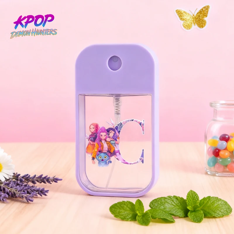 

Kpop Demon Hunters Skin Care Water Spray Bottles Anime Cartoons Card Style Partitioned Bottles Perfume Flask Travel Supplie 2025