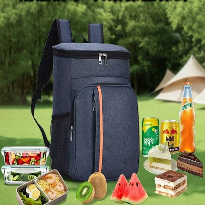 

Outdoors Bags Soft Insulated Cooler Backpack Thermal Isothermal Travel Outdoor Beach Ice Beer Backpack 30L Camp Refrigerated