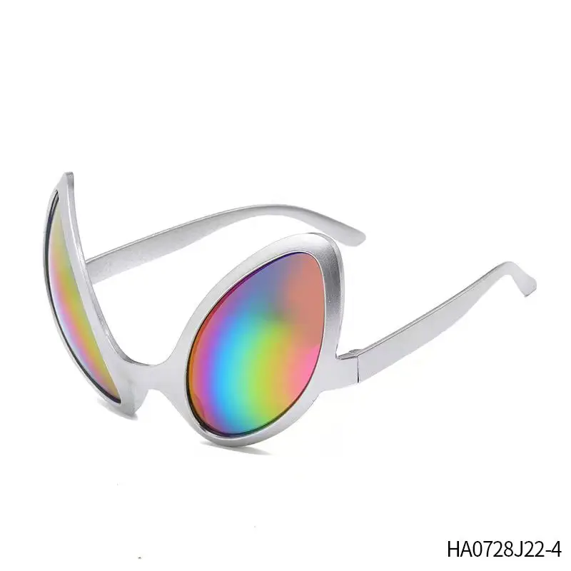 PESENAR "Acessórios de fantasia com tema alienígena: tiaras futuristas, óculos e punhos de braço, ideais para cosplay de festa de ficção científica".