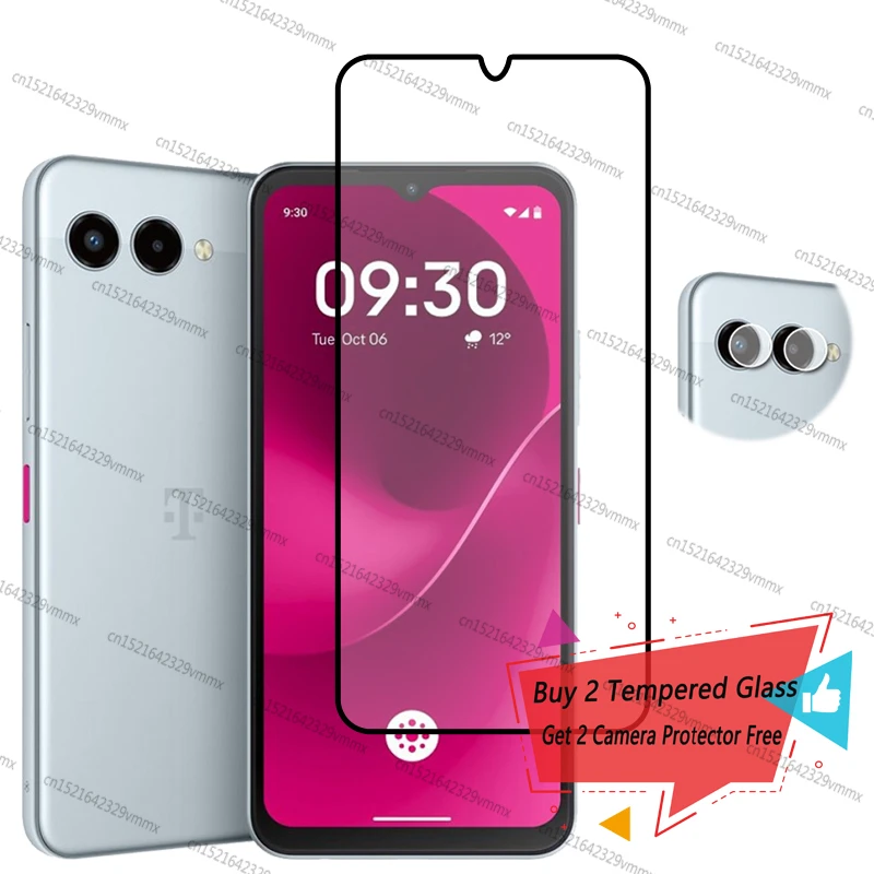 

Защитное стекло Full Cover для T-Mobile T Phone 3, закаленное стекло для экрана T-Mobile T Phone 3, защитная пленка для объектива T-Mobile T Phone 3