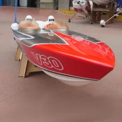 RC Brushless Speedboat Racing Boat Model Toy Gift Finished Remote Control Racing Boat Fiberglass Hull RTR Speedboat Model