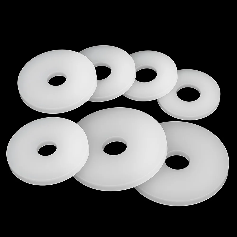 M2M2.5M3M4M5M6M8M10M12M14M16M18M20M22M24 النايلون شقة غسالات البلاستيك ختم جوانات العزل حلقة الفواصل ل المسمار البراغي #3