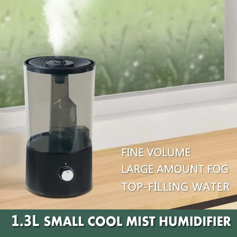 Hot Selling Classic Small Ultrasonic Cold Mist Portable Humidifier Home Office Baby Room Desktop Air Humidifier