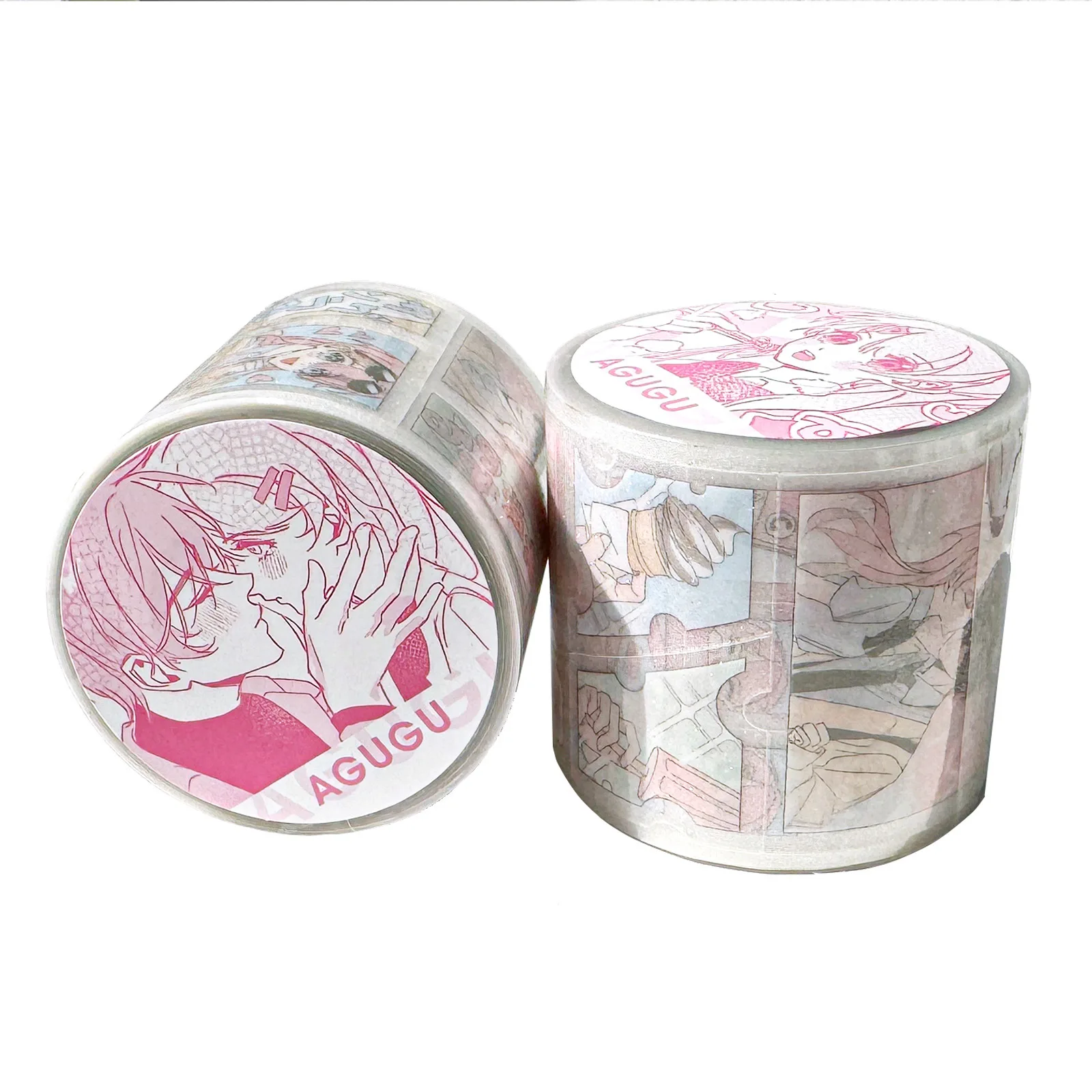 لفة ملصق لطيف للفتيات المانجا للحيوانات الأليفة ملصق مزخرف #5