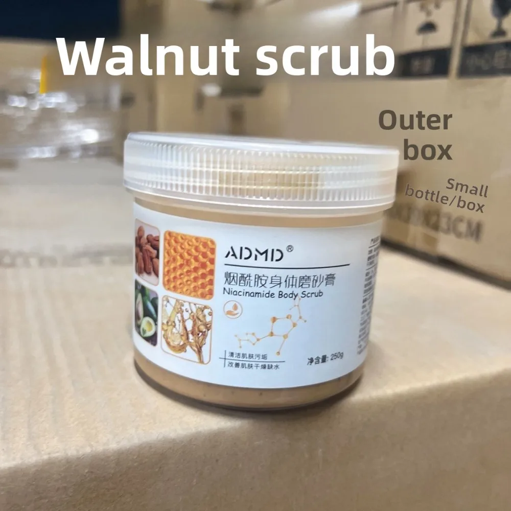 - Niacinamide Exfoliating Body Scrub Wash - Deep Cleansing Deodorant, Smooth Skin & Reduce Chicken Skin Appearance