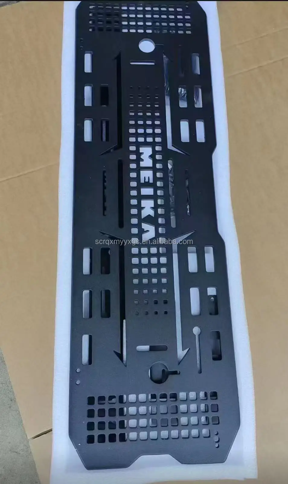 طاولة قابلة للطي من سبائك الألومنيوم المعدلة والمحدثة، رف تخزين الباب الخلفي مناسب لملحقات خزان GMB 300