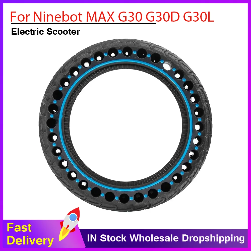 60 70-6.5 Explosion-proof Solid Tire 10x2.5 Off-road Anti-slip Tyre for Ninebot MAX G30 G30D G30L Electric Scooter Accessories