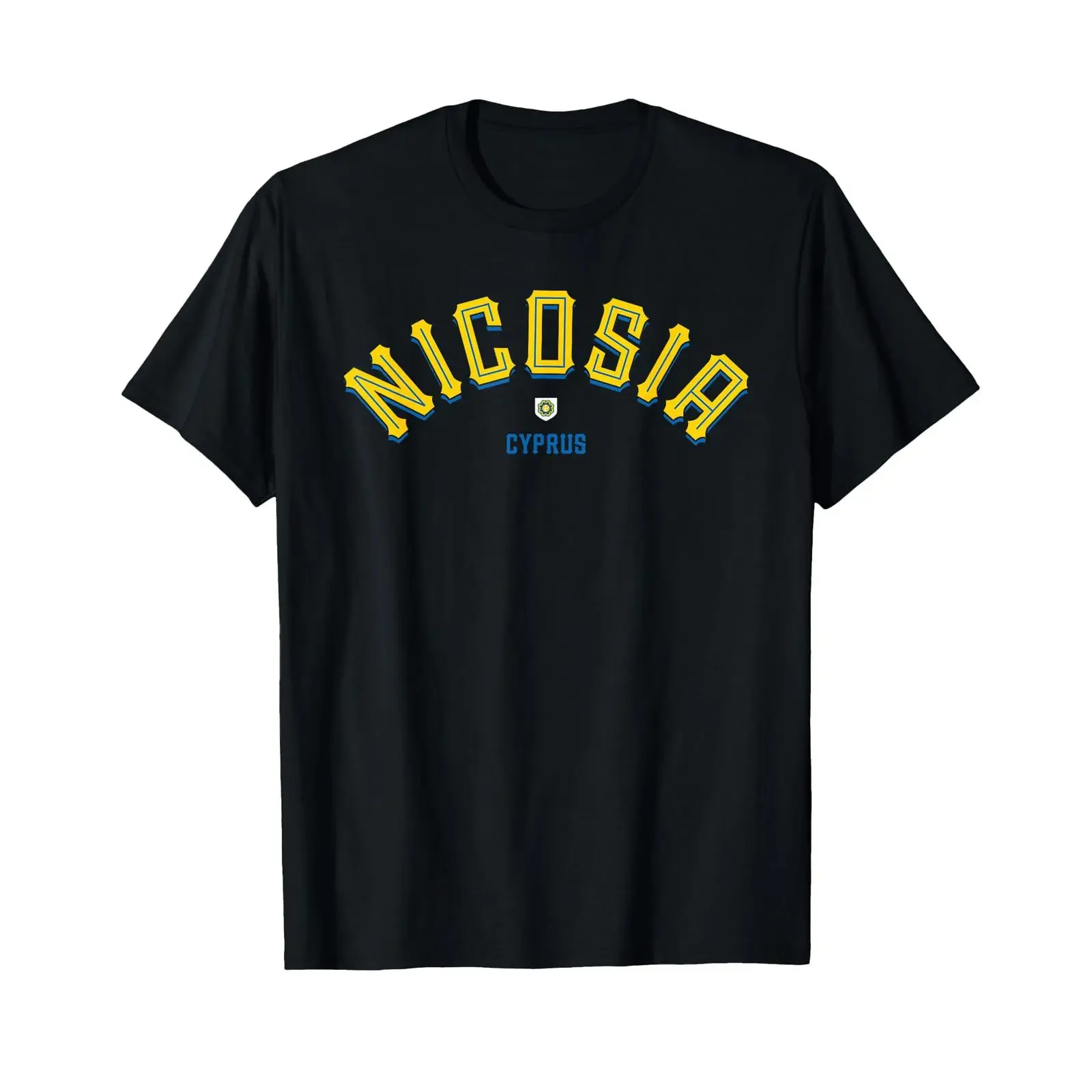 Nicosia Cyprus T Shirt Cypriot Ancient Capital black vintage Washed Soft Stylish Unisex Stretched designer clothes homme