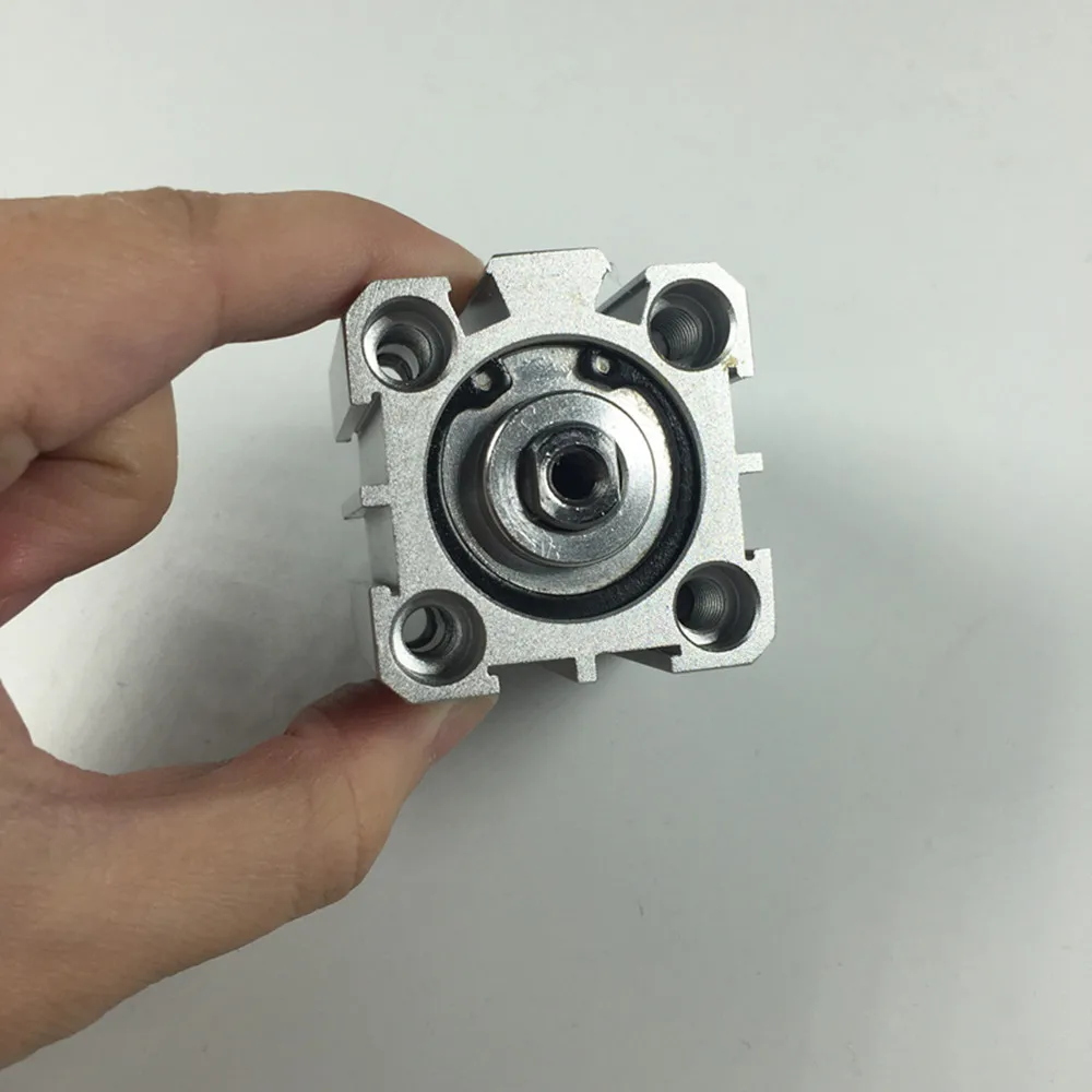 SDA25 5-100mm السكتة الدماغية الفولاذ المقاوم للصدأ اسطوانة الهواء الهوائية