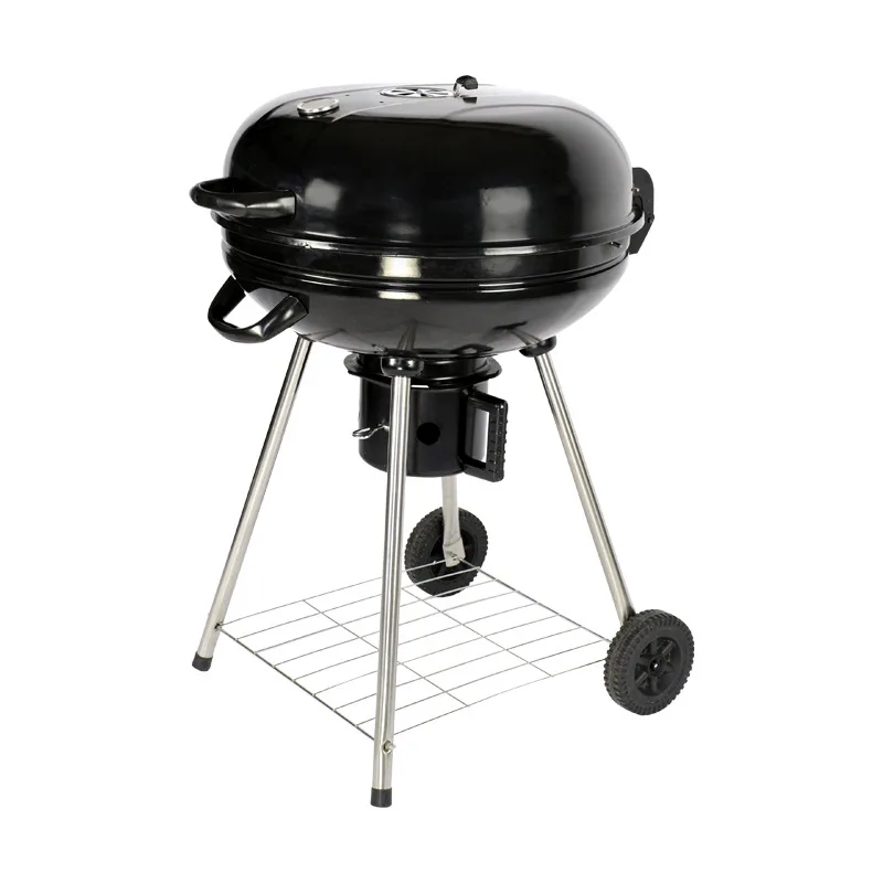 22 Inch Basketball Type Outdoor Grill, Stainless Steel Charcoal Grill, Easy To Carry BBQ Grill