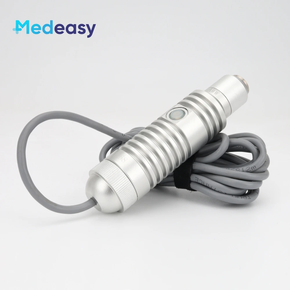 3W Mini Portable ENT Endoscope LED Light Source, Brightness Adjustable Cold Light Source