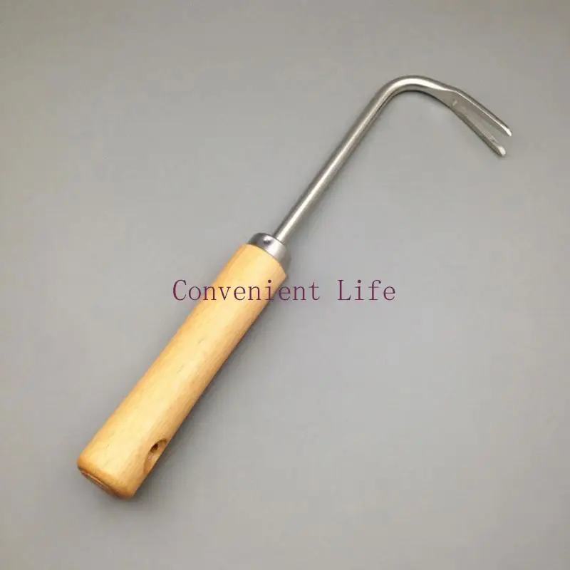 

L1EE Garden Grass Tools Grass Puller Garden Weeding Hook Weed Grass Root Remover For Backyard Farm Planting Weeds Hand Tool