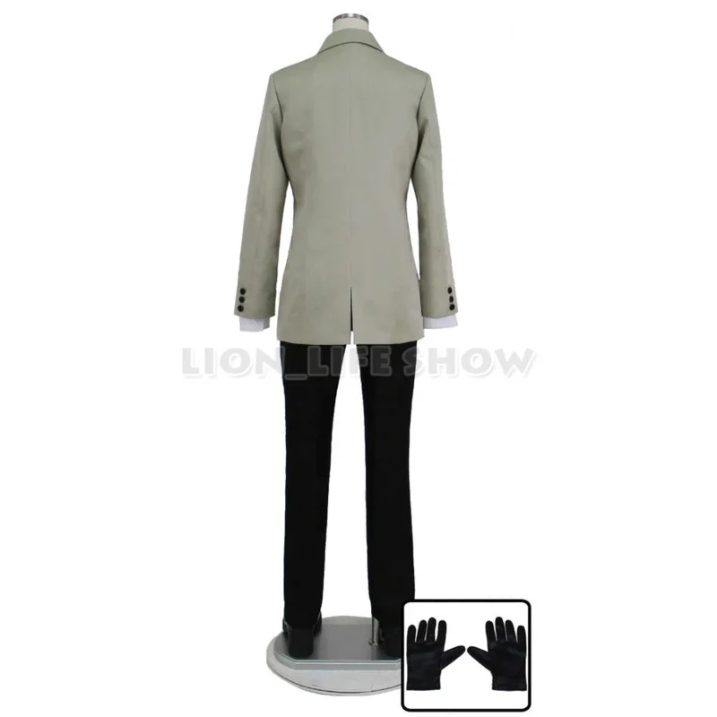 Persona 5P5 Goro Akechi uniforme escolar traje Cosplay traje personalizado