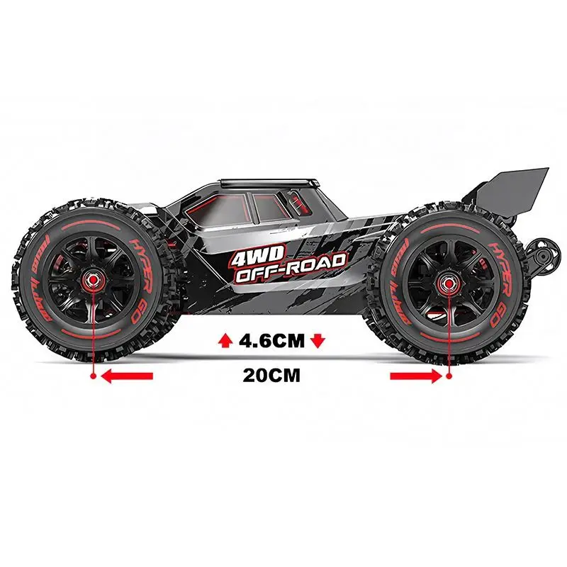 Magazyn teraz dla MJX 14210 RC Car 4WD 1/14 Silnik bezszczotkowy 55 KM/H Zdalnie sterowany samochód terenowy Drift Desert Car