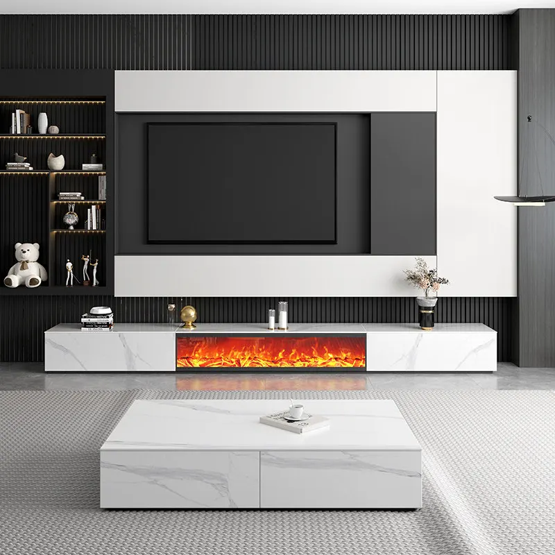 Unique Design Luxury Tv Cabinet Fireplace Luxury Lowboard Bauhaus Tv Cabinet Living Room Bedrooms Meuble Tele Home Furniture