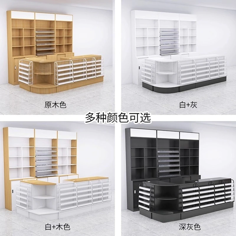 صفحة الخروج، متجر مريح للسوبر ماركت وخزانة النبيذ ومتجر قرطاسية للرضع، عداد أمين الصندوق الزاوية الصغيرة