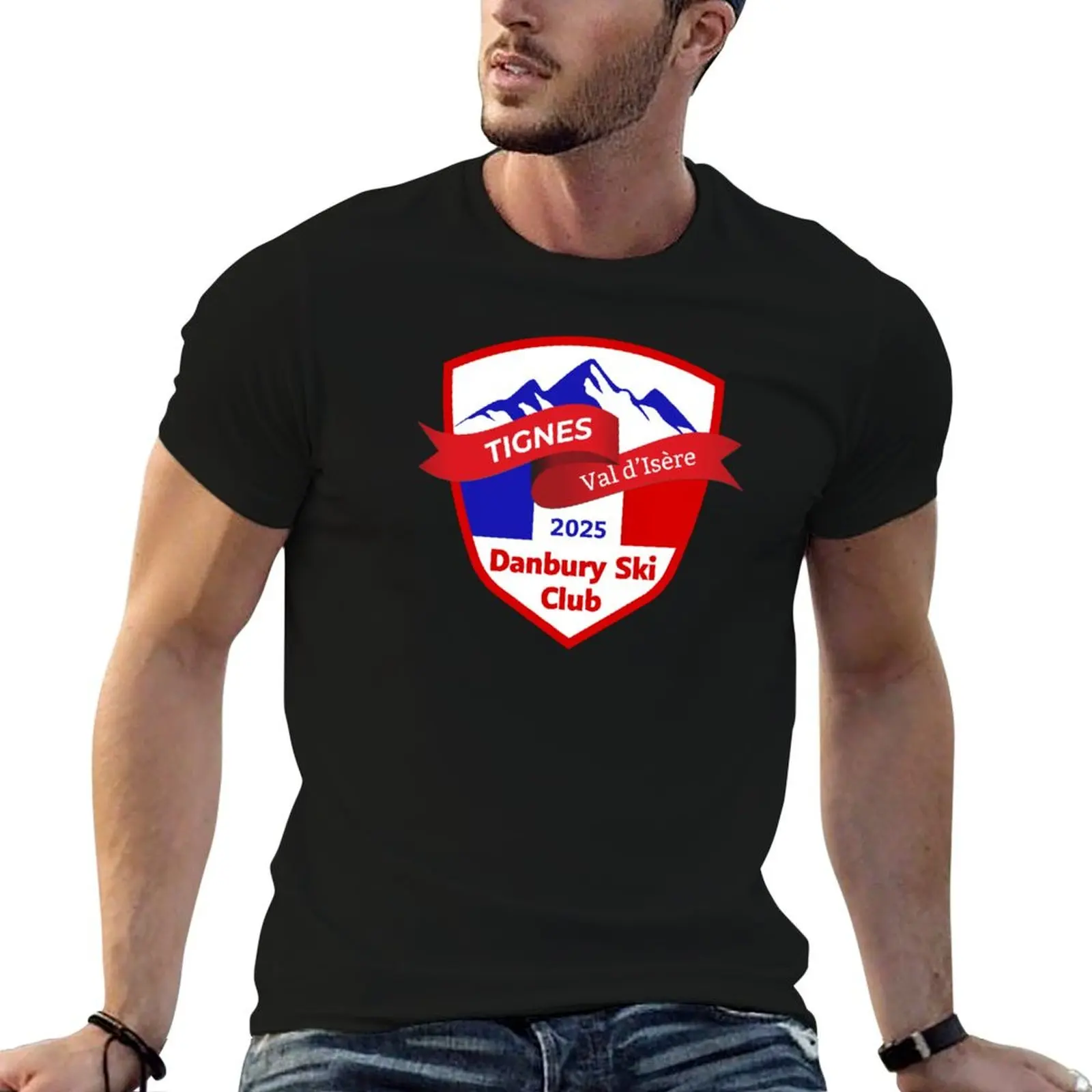 Tignes - Val d'Isère 2025 Trip Logo T-Shirt Plus Size Summer Casual T-Shirt