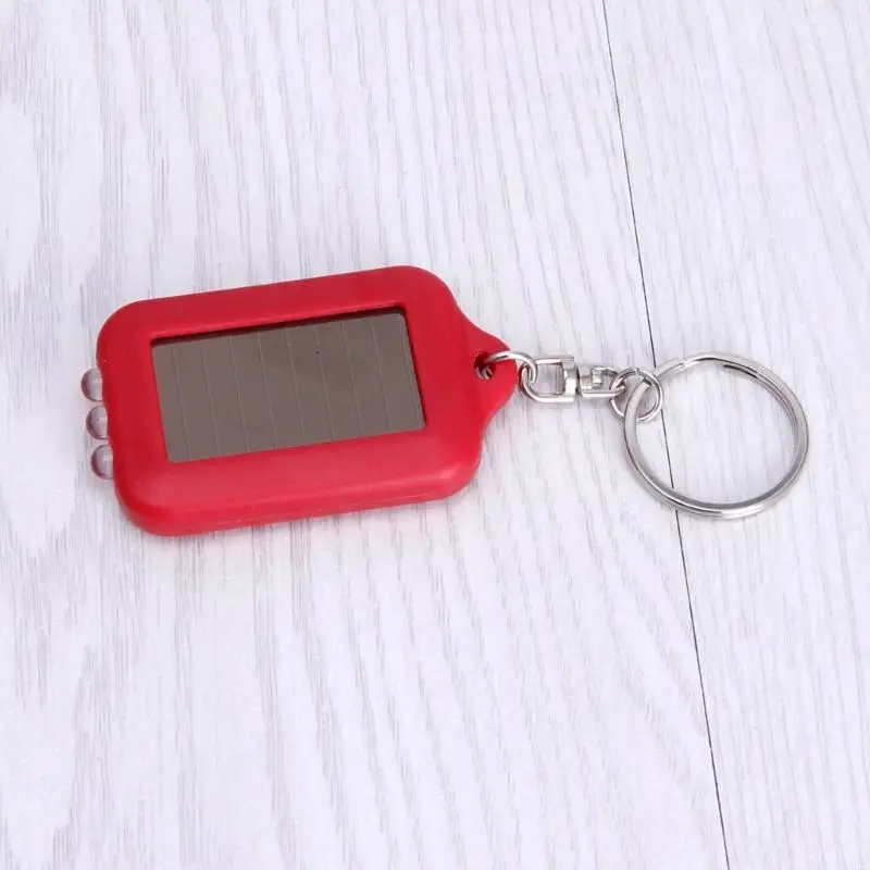 

G92C Solar Light Light Caychain маленький светодиодный горел идеально подходит для ночных прогулок и отключений электроэнергии
