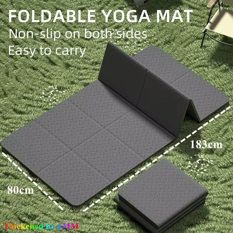 183cmx80x0.6cm Yoga Mat  Exercise Yoga and Pilates Gymnastics Mat Fitness Equipment Eco-friendly Non-Slip Sports Fitness Mat For