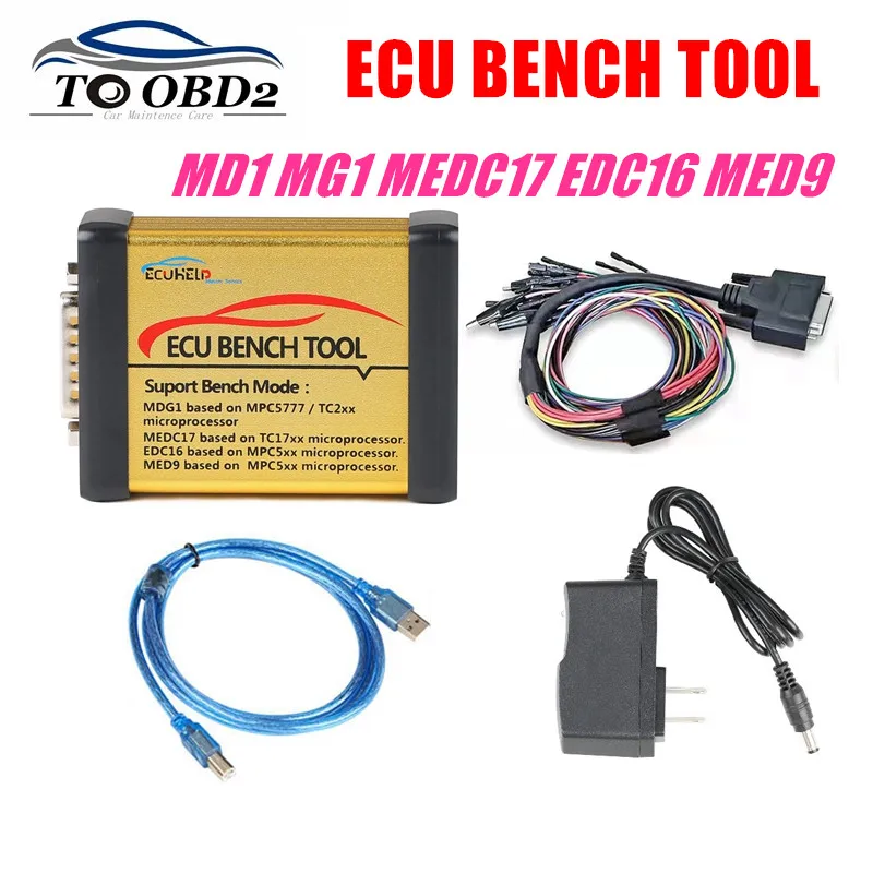 

ECU Bench Tool V2.1.5.6 Supports MD1 MG1 MED9 ECUs No Open ECU Cover Read/Write and Update Online Full Version License AMT BST