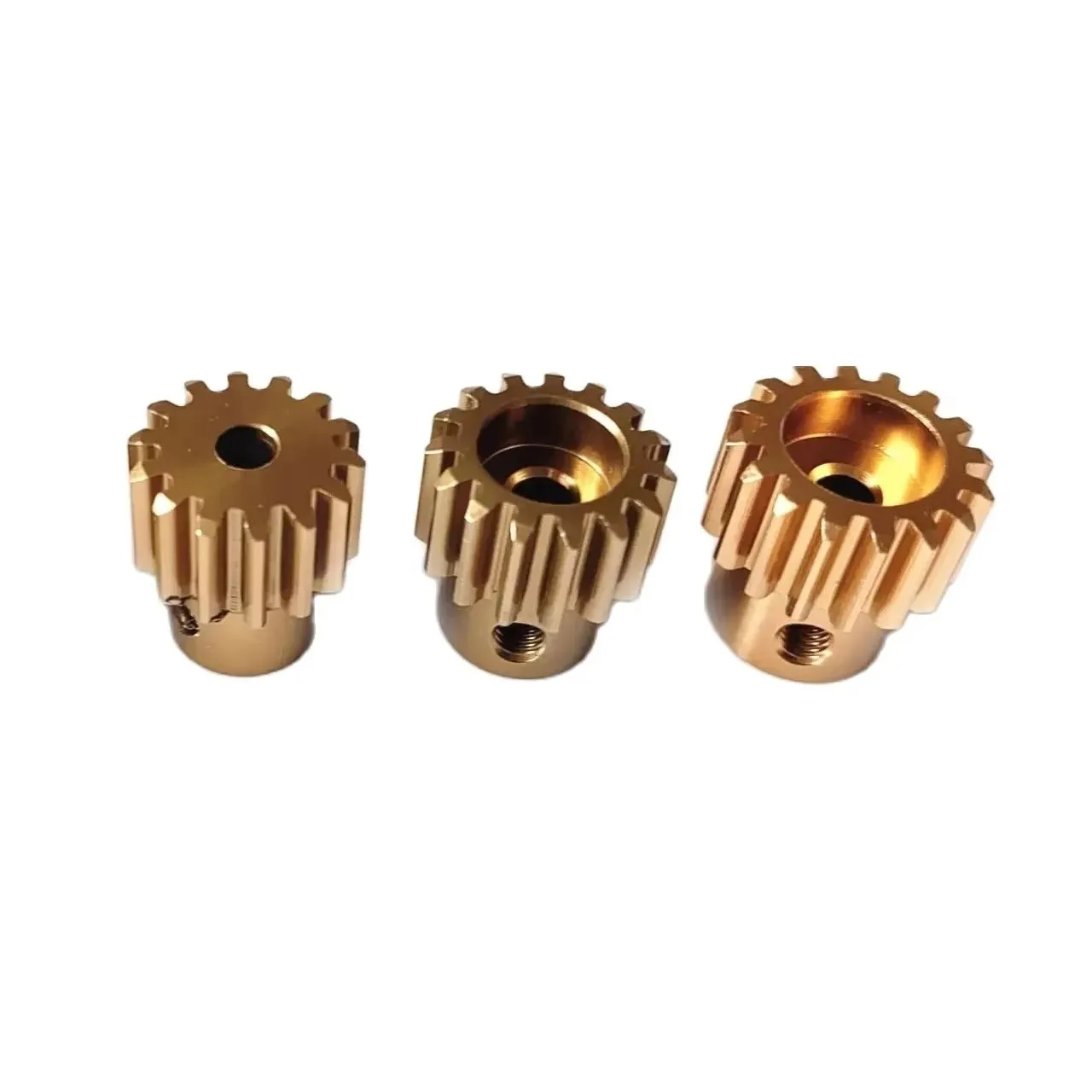 32DP metal pinion motor gear set, 3.175mm 12T 13T 14T 15T 16T 17T 18T 19T 20T for 1/10 RC cars and trucks
