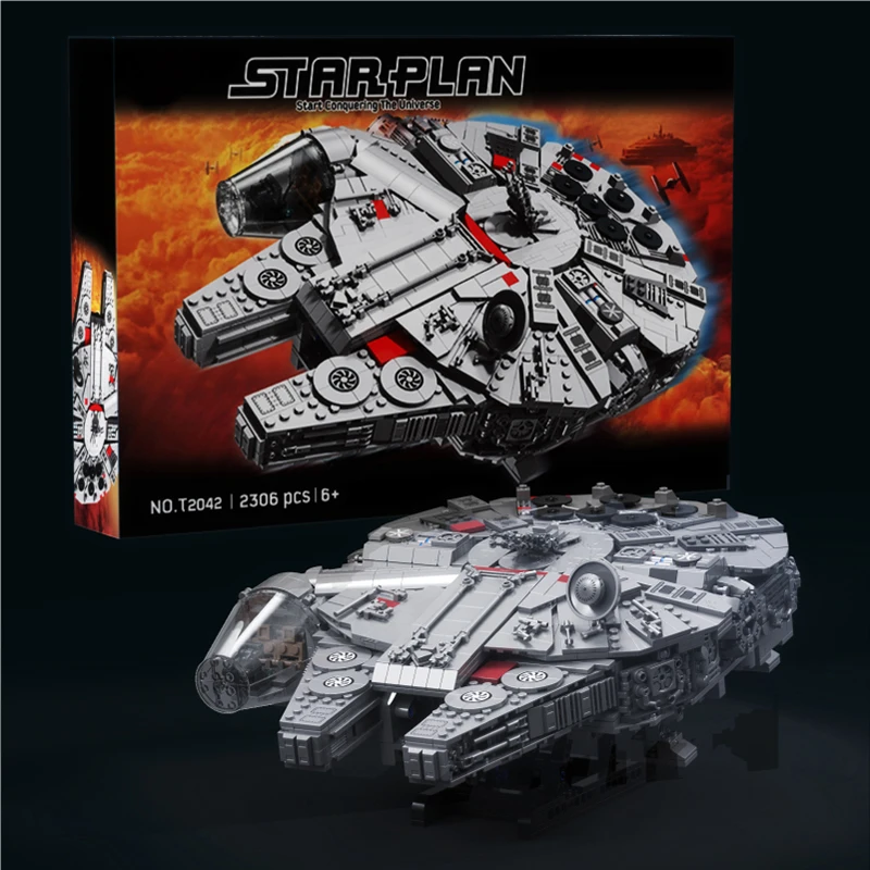 

2306PCS Spaceship Stars Fighter Building Blocks Toys Model Spacecraft UFO Assemble Bricks Toy For Kid Adults Christmas Gifts
