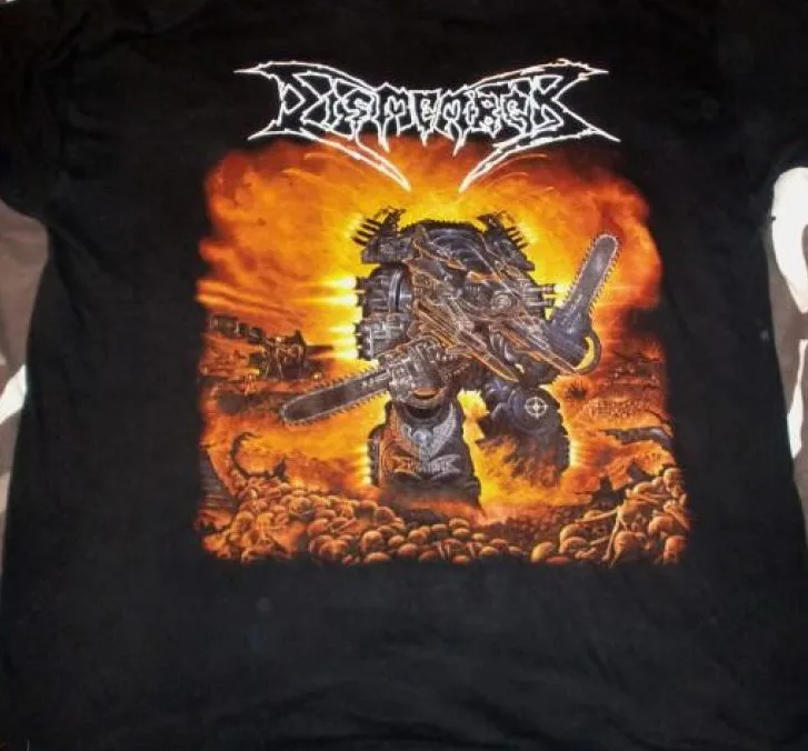 Dismember - Massive Killing Capacity New Rare Cotton Black Men S-4XL T-shirt C27
