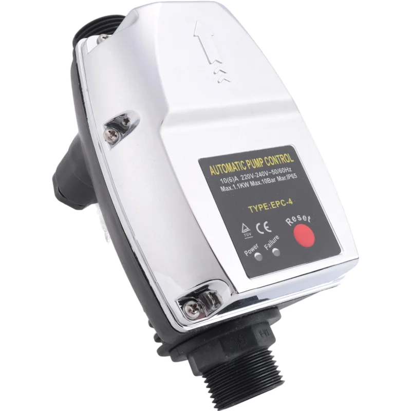MAKE-Water Pressure Booster Starting Controller Adjustable 1 Inch Pipe Automatic Pump Control On Off Mass Flow Switch 220V