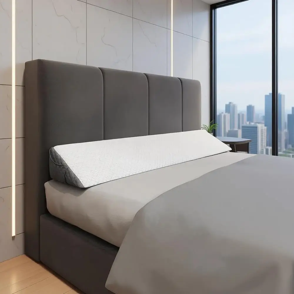

King Size Bed Wedge Pillow - Stylish Gap Filler for Mattress and Board