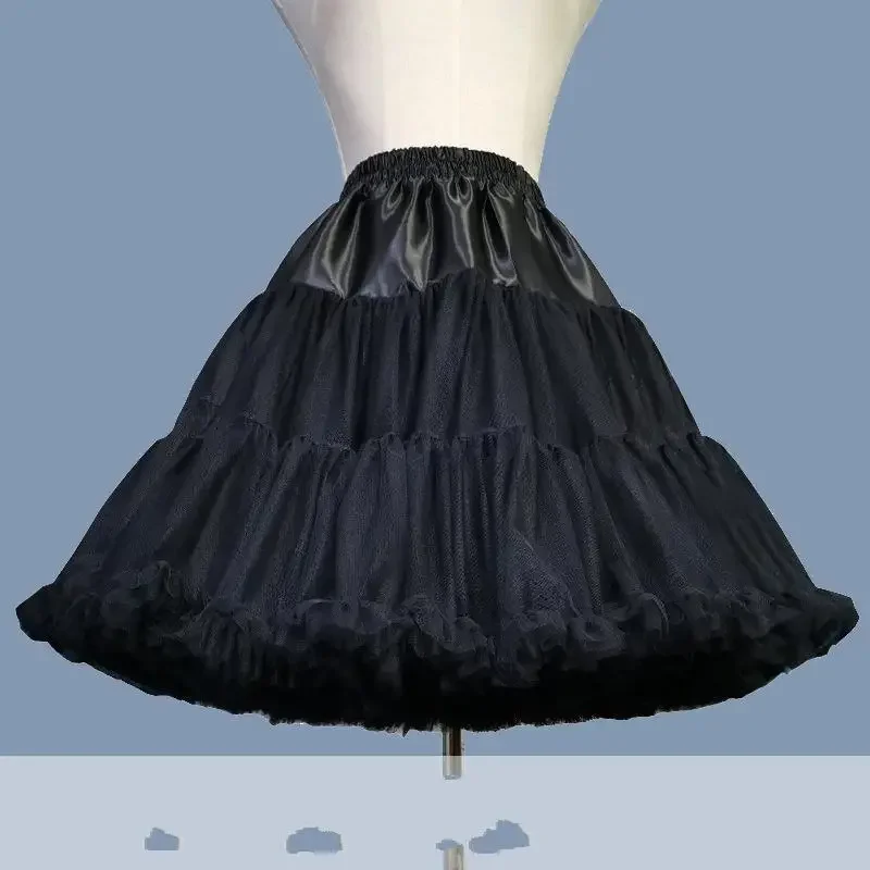 Tutu Rok Silps Swing Rockabilly Petticoat Onderrok Crinoline Pluizige Pettiskirt Voor Wedding Bridal Retro Vintage Vrouwen Gown