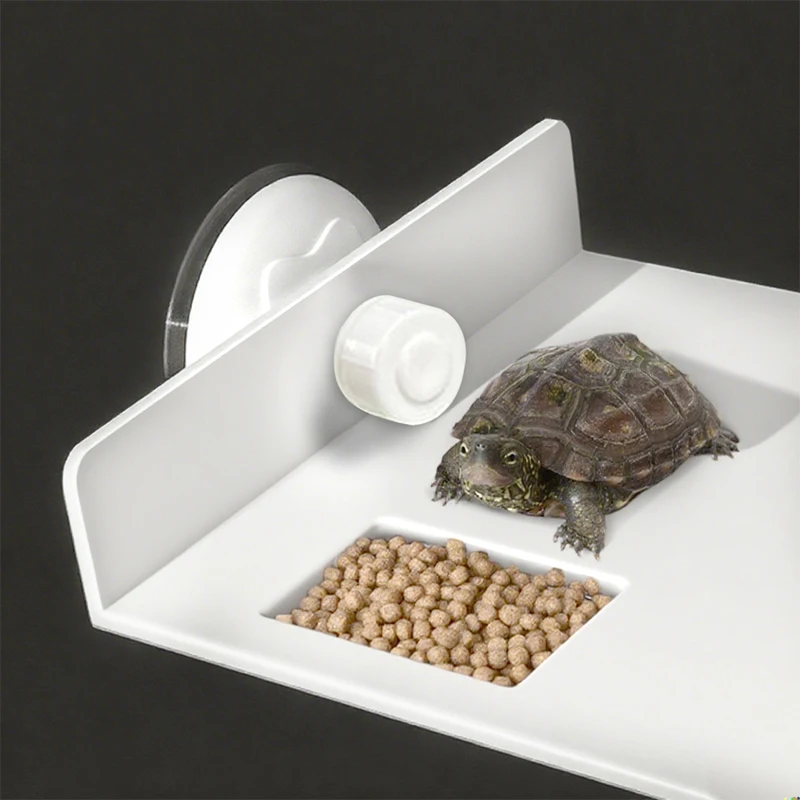 Turtle Basking Drying Resting Sun Platform Mat Dock, Climbing Ladder for Amphibians and Reptiles, Turtle Land Island Habitat view 2