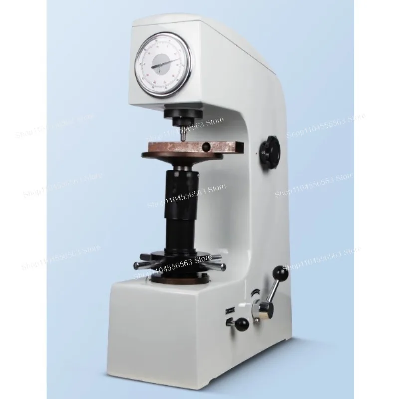 HR-150A New Rockwell Hardness Tester - 150KGF maximum load, with surface scale (HRC/HRA/HRB) and test bench