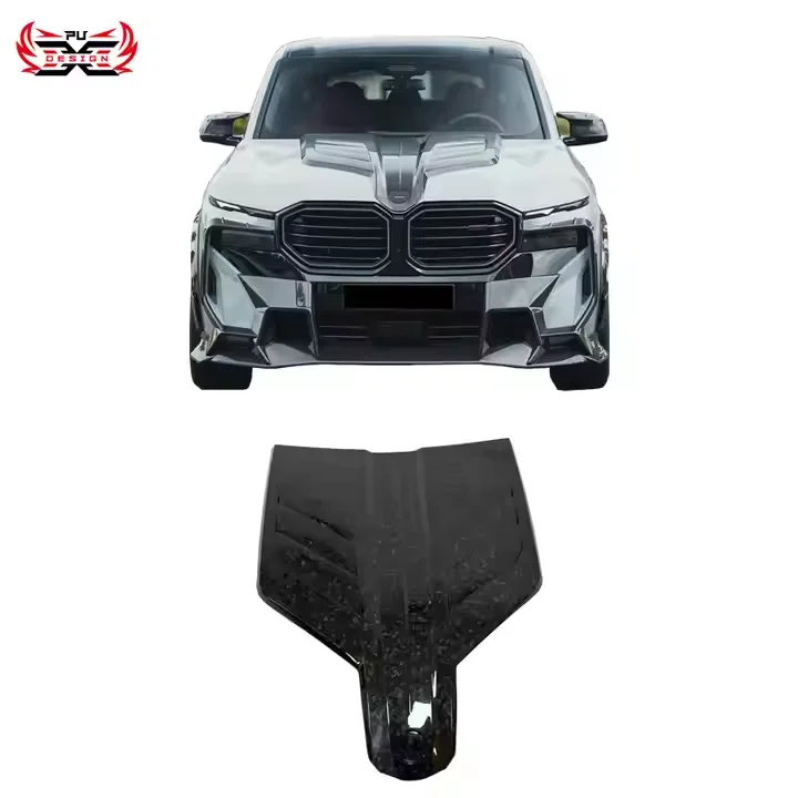 

Подходит для BMW XM G09 Dry Carobn Fiber, капот переднего бампера MS Style, комплект кузова