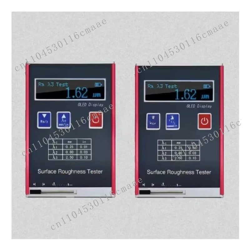 Portable Surface Roughness Tester High Precision Surface Treatment Test Instrument for Humidity Conditions
