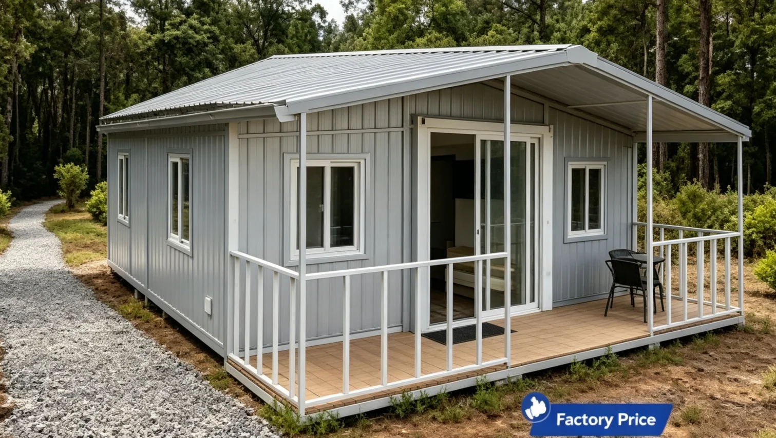 Double Wing Folding Expandable Container House 20ft Prefab Tiny Home 2 Bedroom Modular Small Luxury House for Backyard