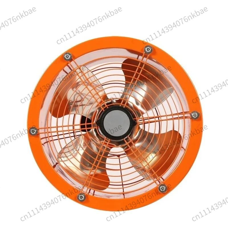 Stainless Steel Axial Flow Industrial Exhaust Fan, Window & Pipeline Ventilation Air Blower Equipment for Kitchen Bathroom view 4