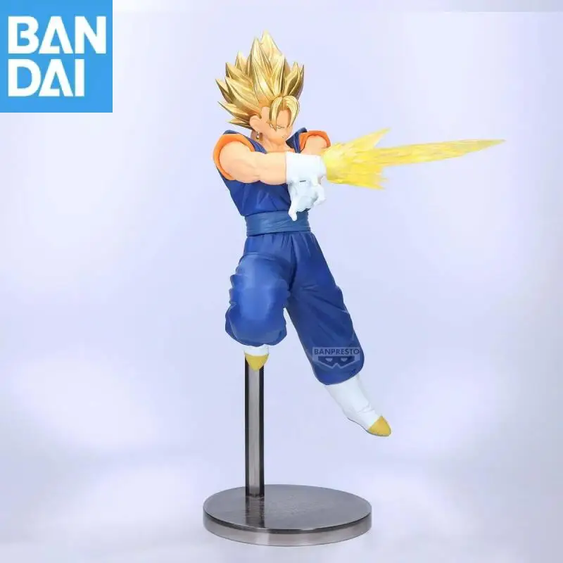 

Bandai Namco Banpresto Dragon Ball Z Dokkan Battle Фигурка 10-летия Супер Сайян Gogeta Vegeta Игрушечная фигурка Аниме Модель