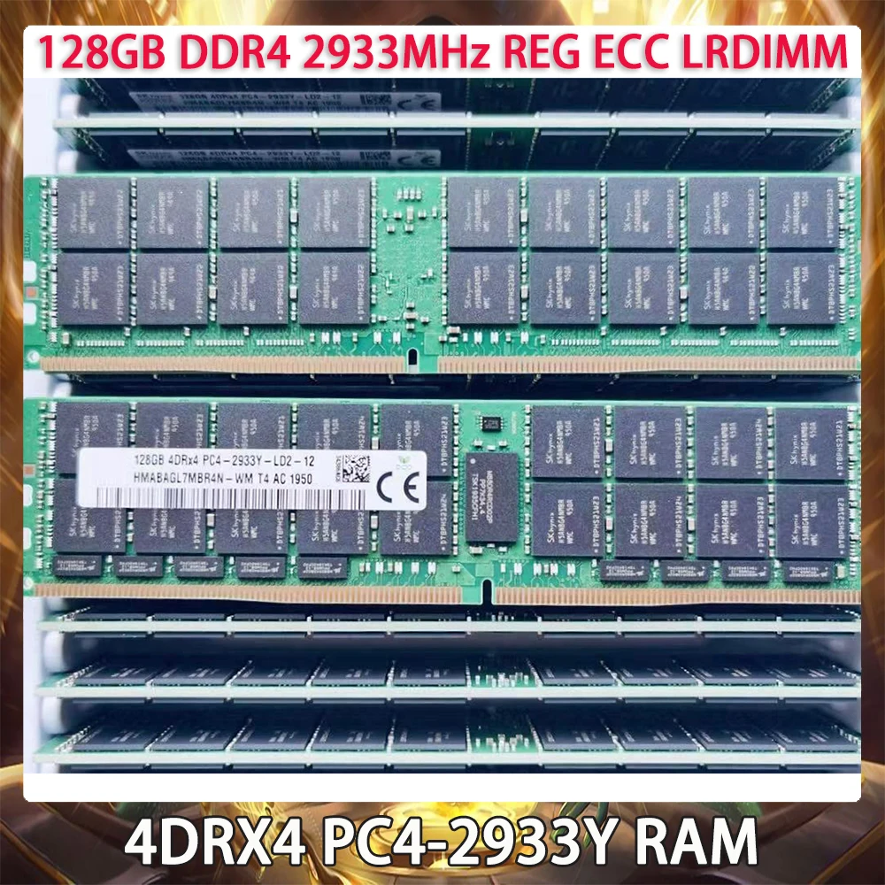 

128GB DDR4 2933MHz REG ECC LRDIMM 4DRX4 PC4-2933Y RAM For SK Hynix Memory Works Perfectly Fast Ship High Quality