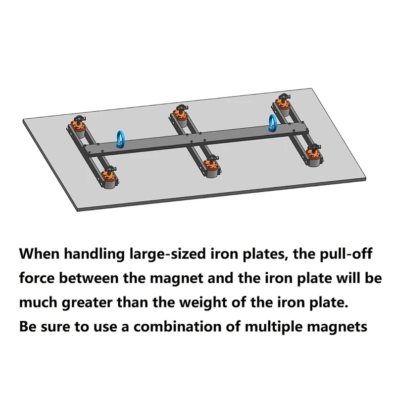 ABSE-Multipurpose Switch Magnet, 100 Kg Pulling Force On/Off Magnet For Lifting, Machining & Welding Positioning (100 Kg)