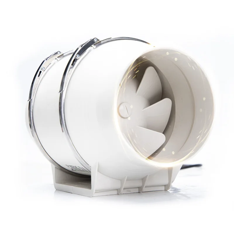 

Supercharged duct fan 8 inch 6 inch household kitchen bathroom powerful ventilation fan remote control speed control exhaust fan