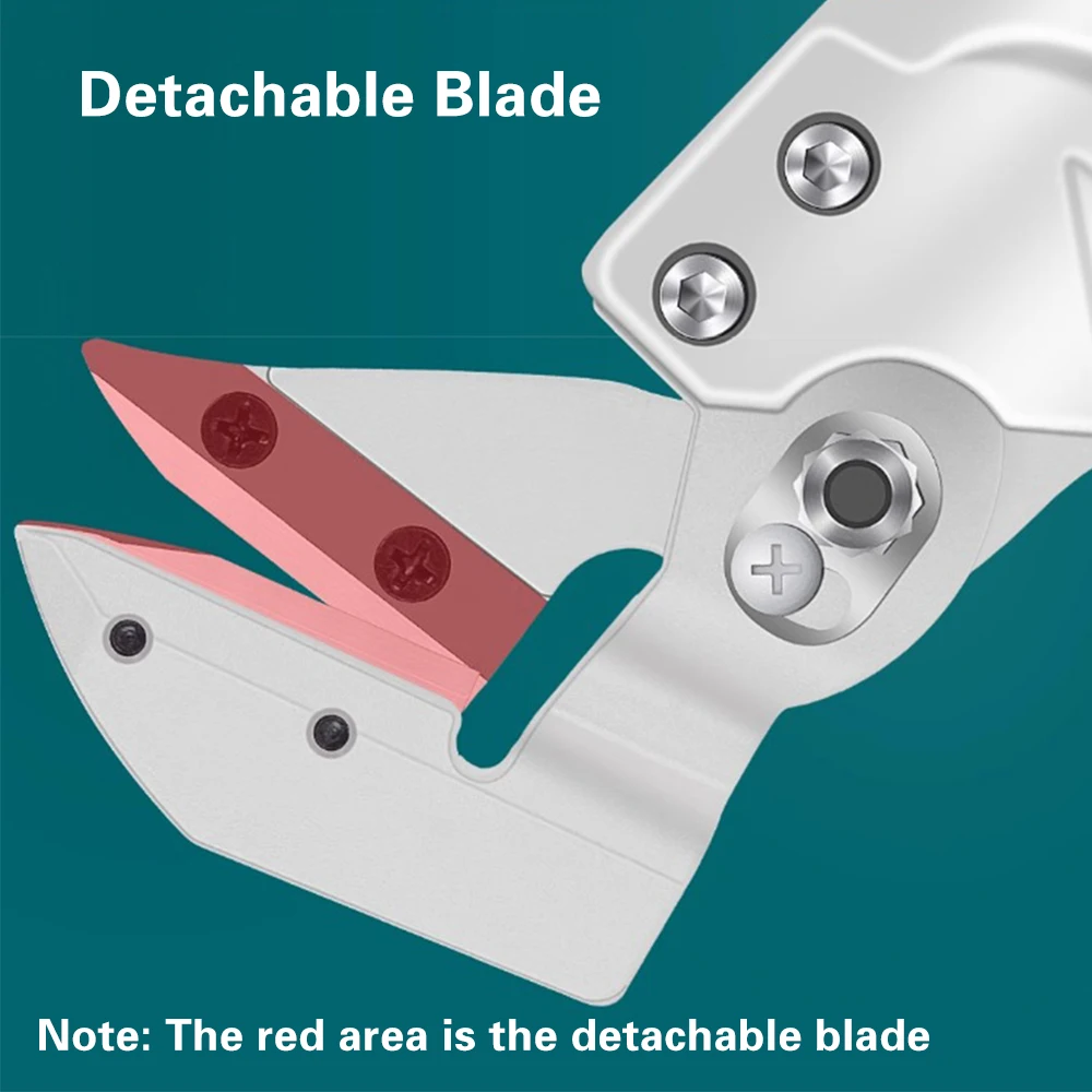 16.8V Cordless Electric Iron Scissors Shear Sheet 360° Swivel Head Electric Scissor Rechargeable Two Speed Metal Cutting Tool