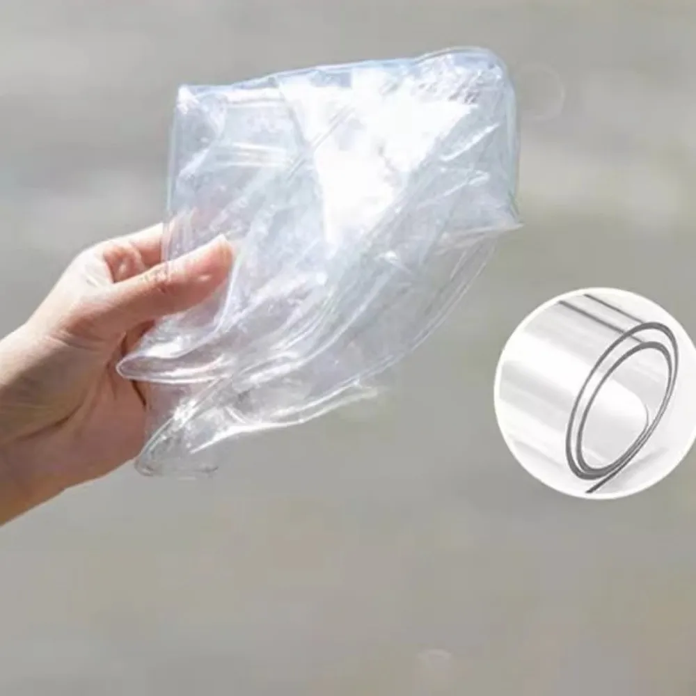 6.8L/12L Foldable Transparent Bucket Portable with Handle Laundry Basin Plastic Leak-proof Picnic Fruit Basket