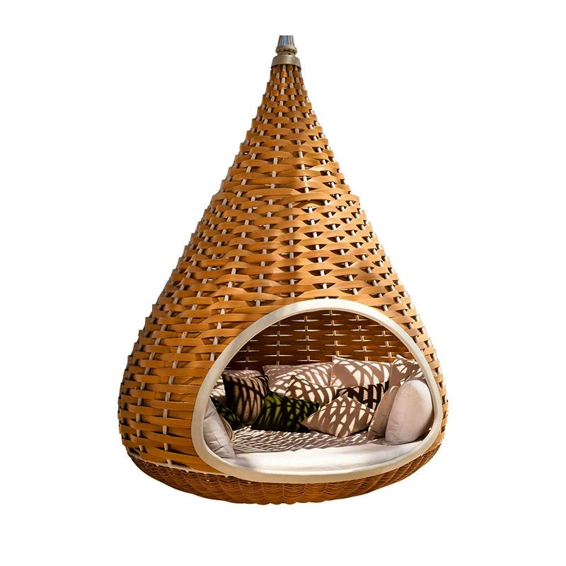 Outdoor Bird's Nest Swing Hammock Rattan Indoor Outdoor Bird's Nest