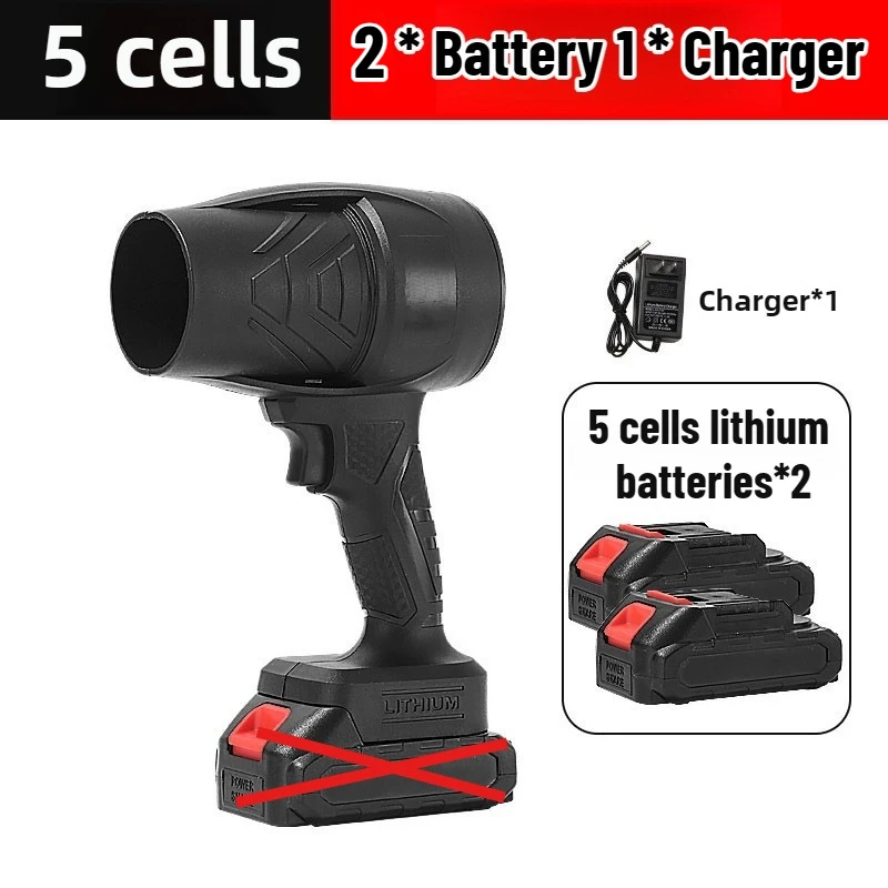 【Fast Delivery】Electric Air Blower 650g Thrust Cordless Handheld Jet Fan Snow Leaf Dust Blowing Tool Turbo Fan Blowers For Makit