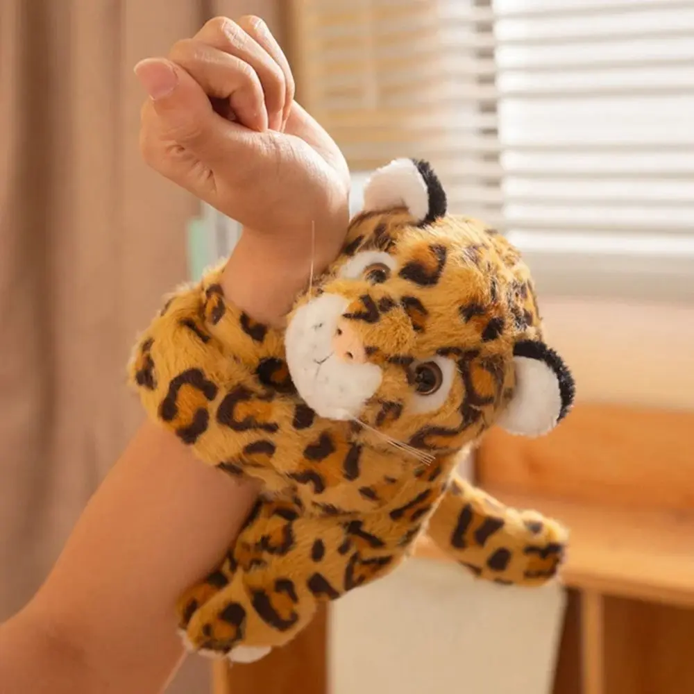 Christmas Gift Forest Animal Animal Slapping Wristband Koala Tiger Rabbit Leopard Slap Snap Wrap Kawaii Bracelet Hug Hand Ring