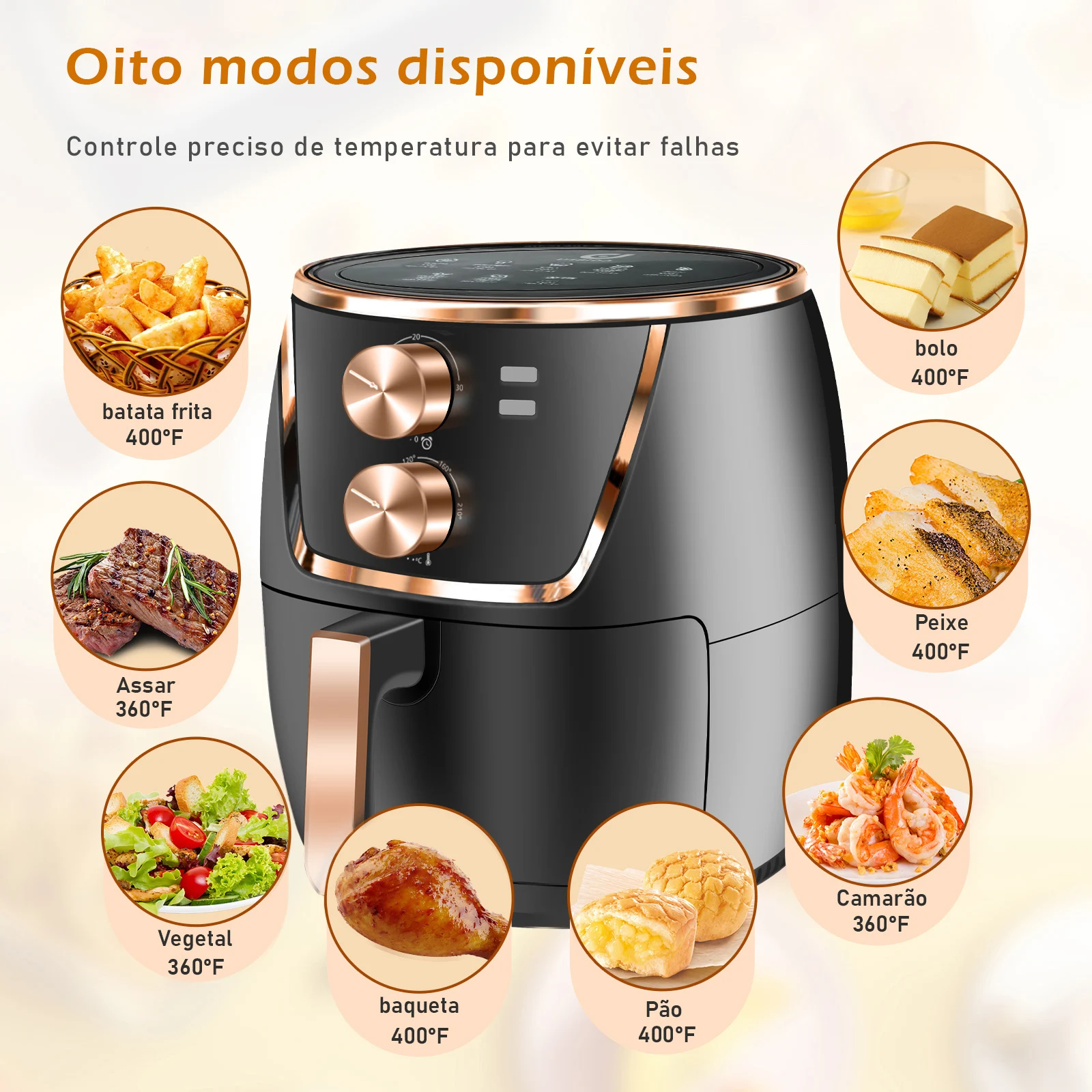 air fryer fritadeira eletrica air fryer fritadeira frete grátis elétrica forno127 Volts‎ 1500 watts，do brasil，presente,220V