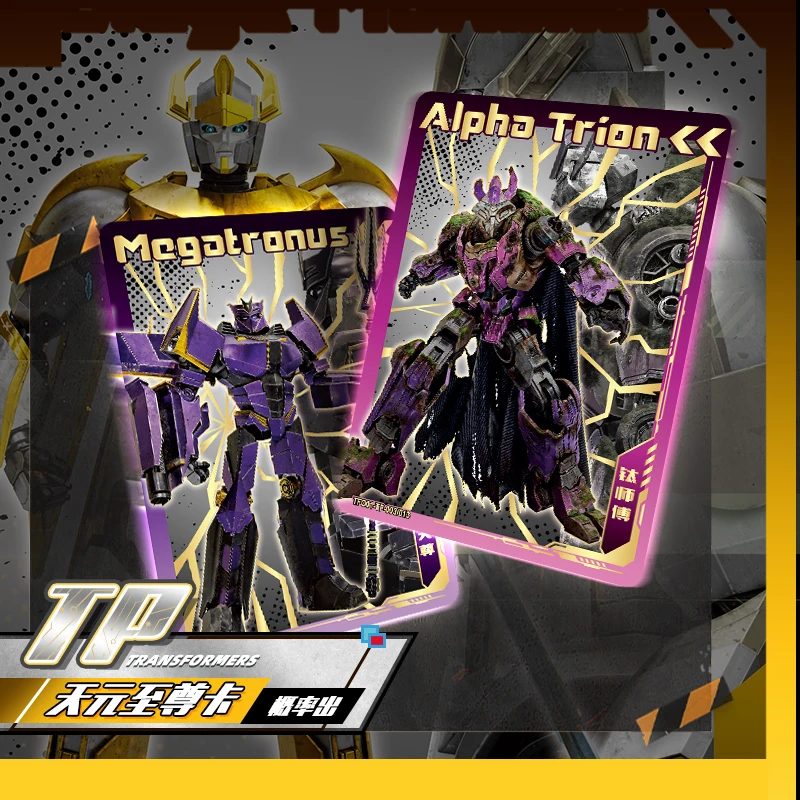 KAYOU Asli Transformers Origin Series Film Anime Periferal Koleksi Ulang Tahun Anak-anak Mainan Hadiah Kartu Kotak Asli