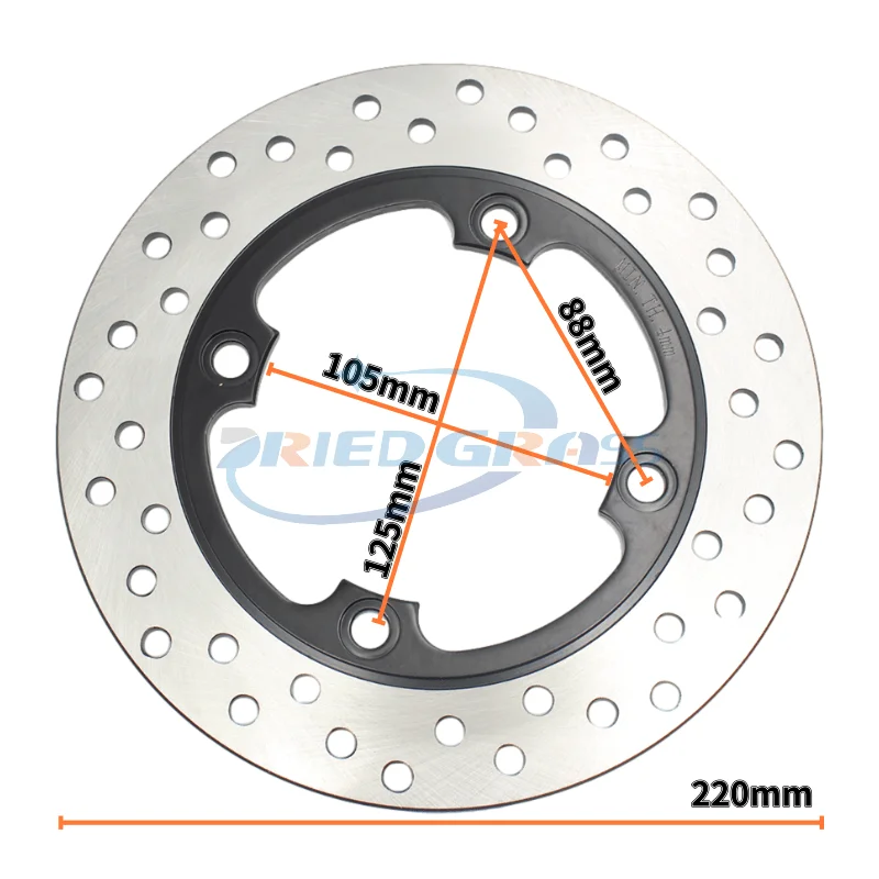 Motorcycle Rear Disc Brake Disc for Honda CBR400RR CB600 CBR600 F3 F4 F4i CBR900RR CBR1000RR Fireblade NSS250 Forza